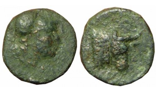 Mysia, Pergamon. 310-284 BC.  AE 16mm - Scarce
