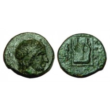 Ionia, Kolophon. ca 389-350 BC. AE 12mm - possibly unpublished symbol