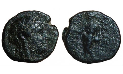 Seleukid Kindgom, Antiochos III the Great, 223-187 BC. AE 17mm