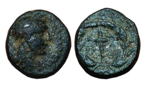 Aiolis, Elaia. 2nd-1st century BC. AE 15mm