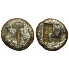 Lesbos, Uncertain. ca 550-450 BC. BI 1/12 Stater - Rare pellet symbol