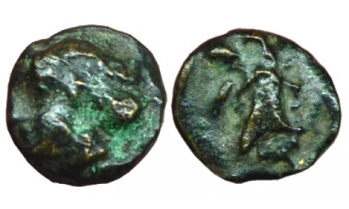 Ionia, Phokaia. ca 350-300 BC. AE 11mm