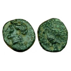 Ionia, Leukai. ca 350-300 BC. AE 12mm - Rare Mint