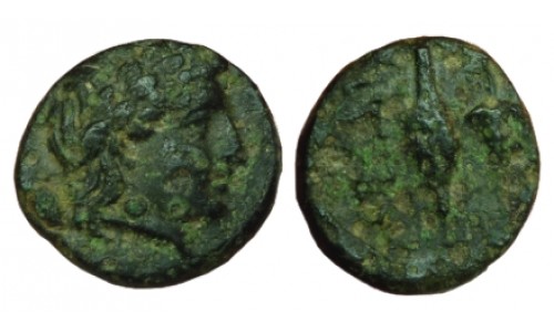 Troas, Neandreia. 350-300 BC. AE 11mm 
