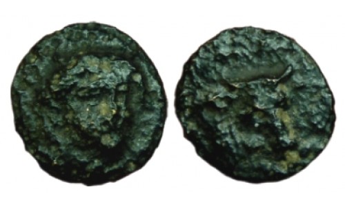 Aiolis, Larisa Phrikonis. 4th century BC. AE 9mm – Rare & Apparently Unpublished Variant
