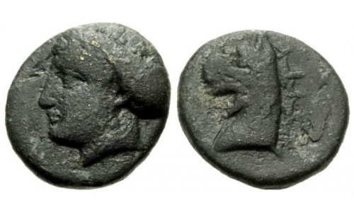 Ionia, Phokaia. 4th-3rd century BC. AE 12 mm