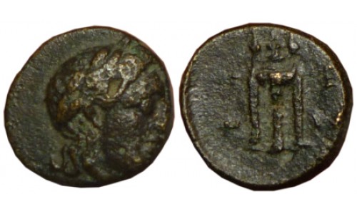 Mysia, Gambreion. 3rd-2nd century BC. AE 9mm - Rare Early Type