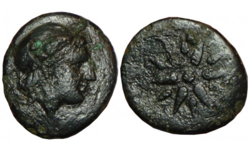 Mysia, Gambreion. 3rd century BC.  AE 18 mm