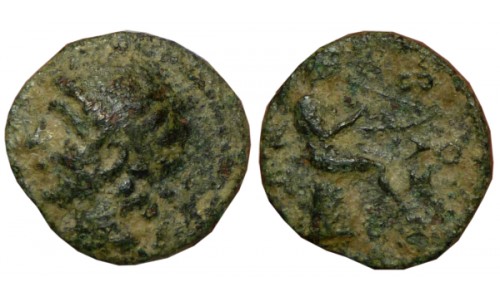 Seleukid Kingdom, Antiochos III (the Great). 223-187 BC.  AE 13mm 