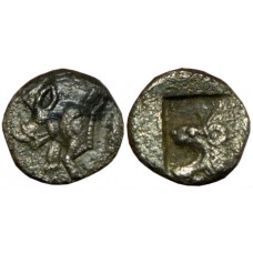 Mysia, Kyzikos. 5th century BC. AR Hemiobol - Scarce Type
