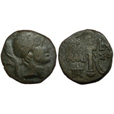 Pontos, Amisos. 2nd-1st century BC.  AE 19mm - Very Rare with "A" Symbol