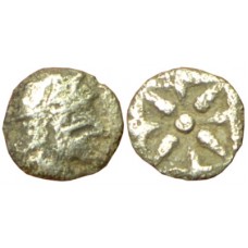 Asia Minor Uncertain. 5th century BC. AR Hemiobol - Rare & Unpublished
