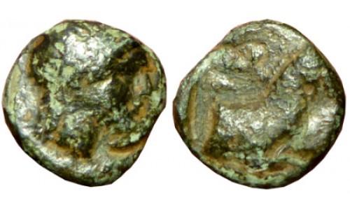 Mysia, Atarneios. 400-350 BC. AE 9mm - Rare & Unpublished
