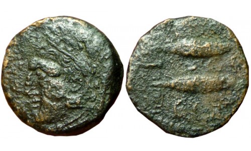 Iberia (Spain), Gadir (Gades). 2nd century BC. AE 25mm 