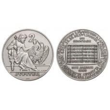 Austria, Calendar Medal (1980) - ancient theme, Jupiter