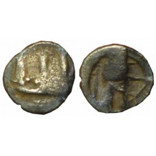 Phoenicia, Sidon. King Abd’Eshmunm, ca 410-400 BC. AR 1/16 Shekel - Rare