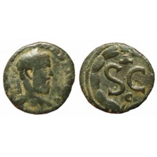 Syria, Seleucis and Pieria, Antioch. Macrinus, 217-218 AD. AE 19mm - Scarce 1-year reign