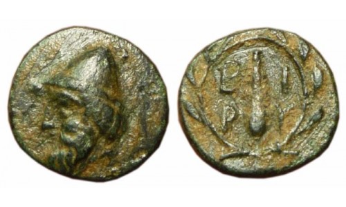 Troas, Birytis. ca 350-300 BC. AE 12mm - Kabreiros